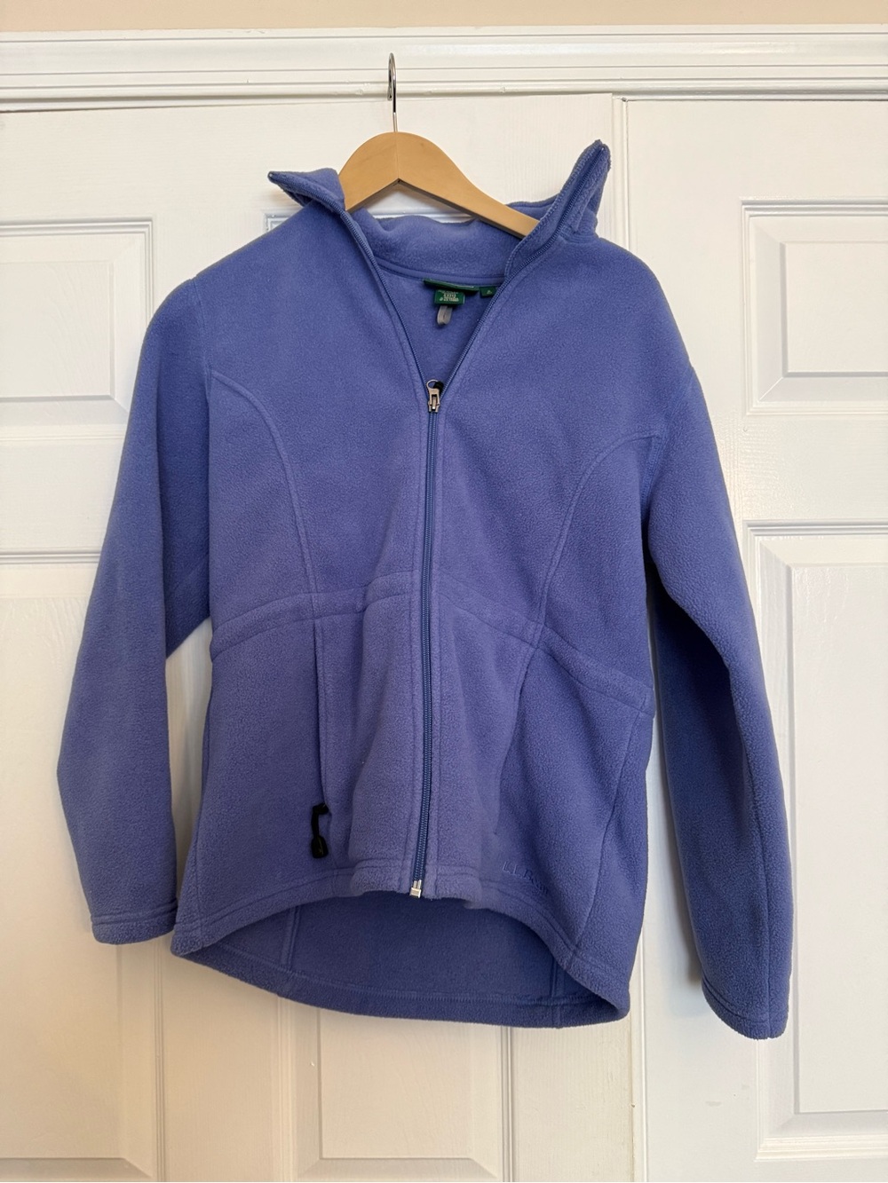 L.L. Bean Lavender Full-Zip Utility Fleece Jacket
